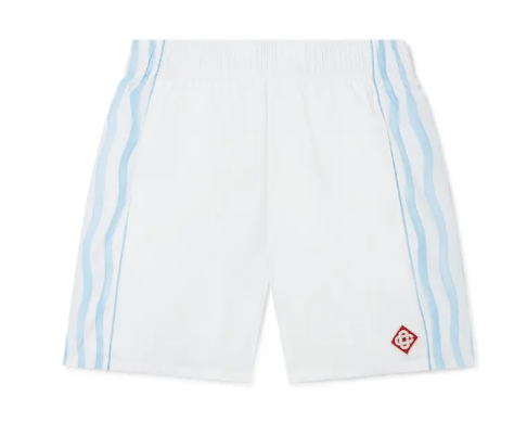 Casa Blanca Shellsuit Nylon Swim Shorts in White