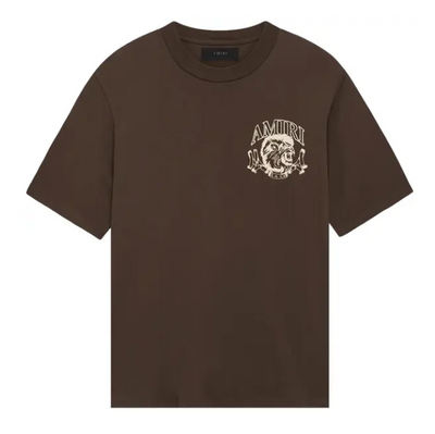 Amiri Lion Outline Tee Brown Image
