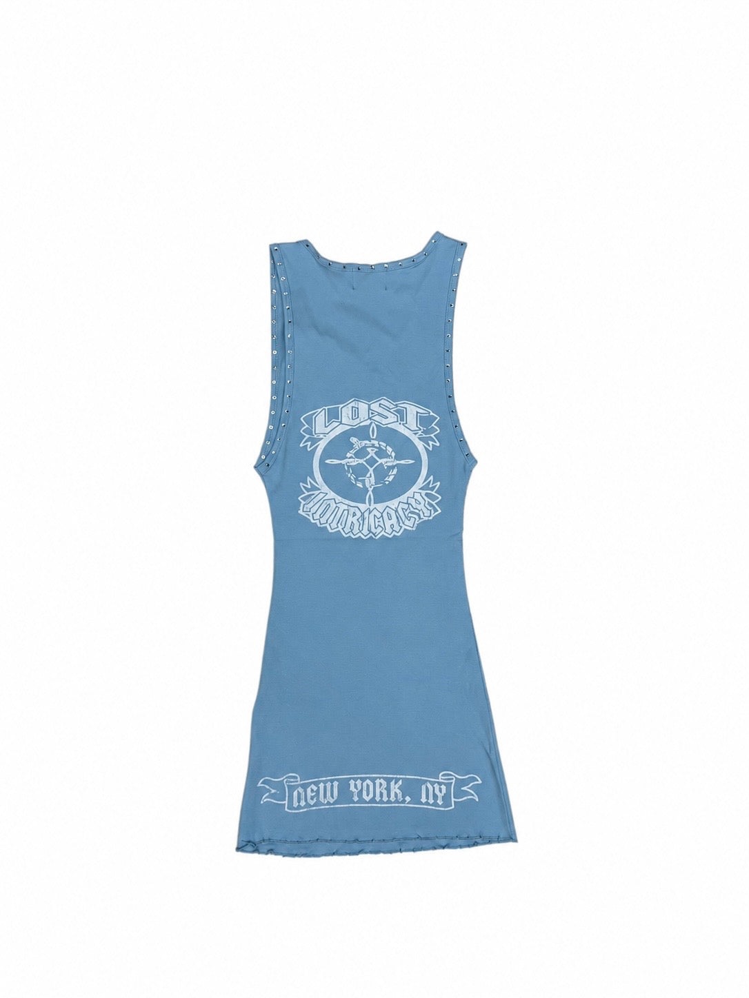 Lost Intricacy Baby Blue Icon Dress