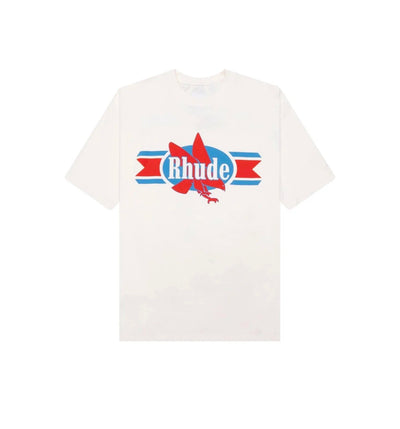 Rhude Chevron Eagle Tee Vintage Image