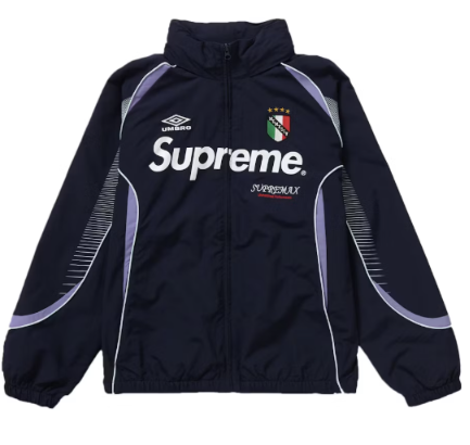 Supreme Umbro Track Jacket Navy Set