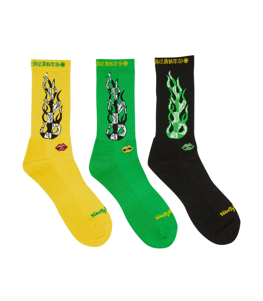 Chrome Hearts x Matty Boy Flame Socks