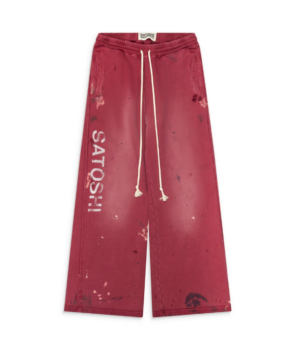 Satoshi Nakamoto Men's Red Luke Fleece Sweat