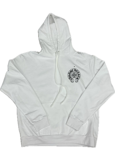 Chrome Hearts Miami Exclusive Horse shoe Hoodie White Image