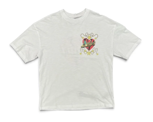 Amiri Heart OS Tee White