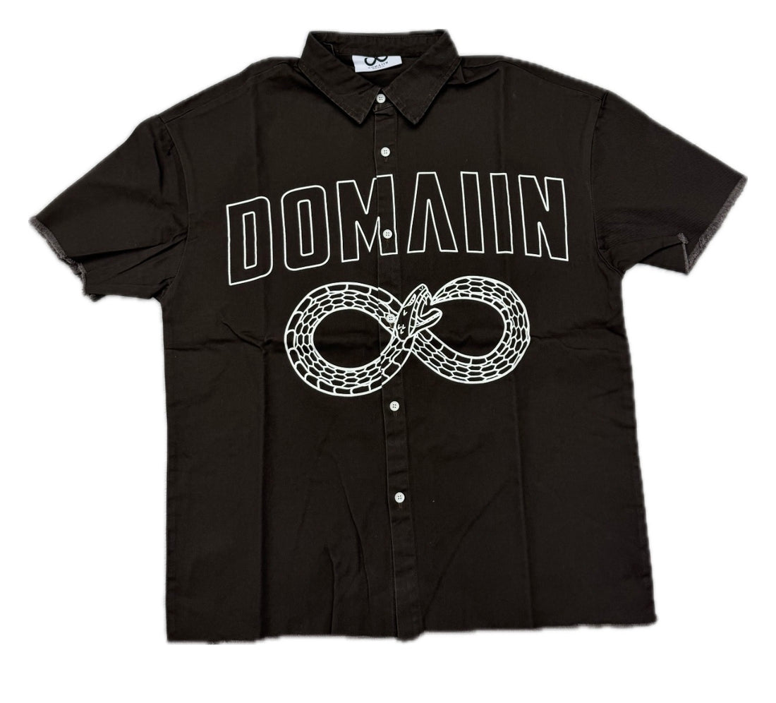 Domain Brown Horse Button Up