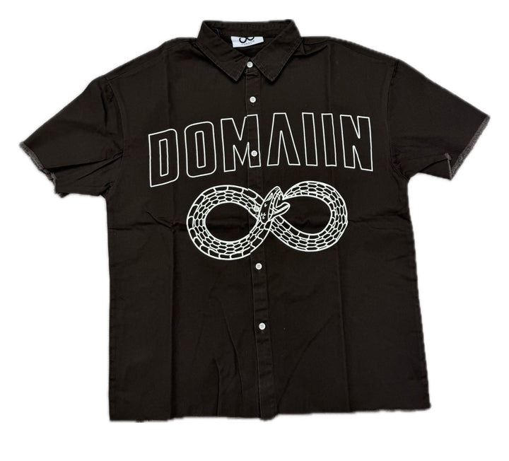 Domain Brown Horse Button Up