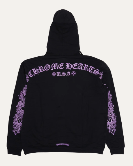 Chrome Hearts Friends and Family Horseshoe Logo Hoodie