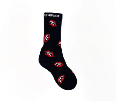 Chrome Hearts Chomper Socks Black/red Image