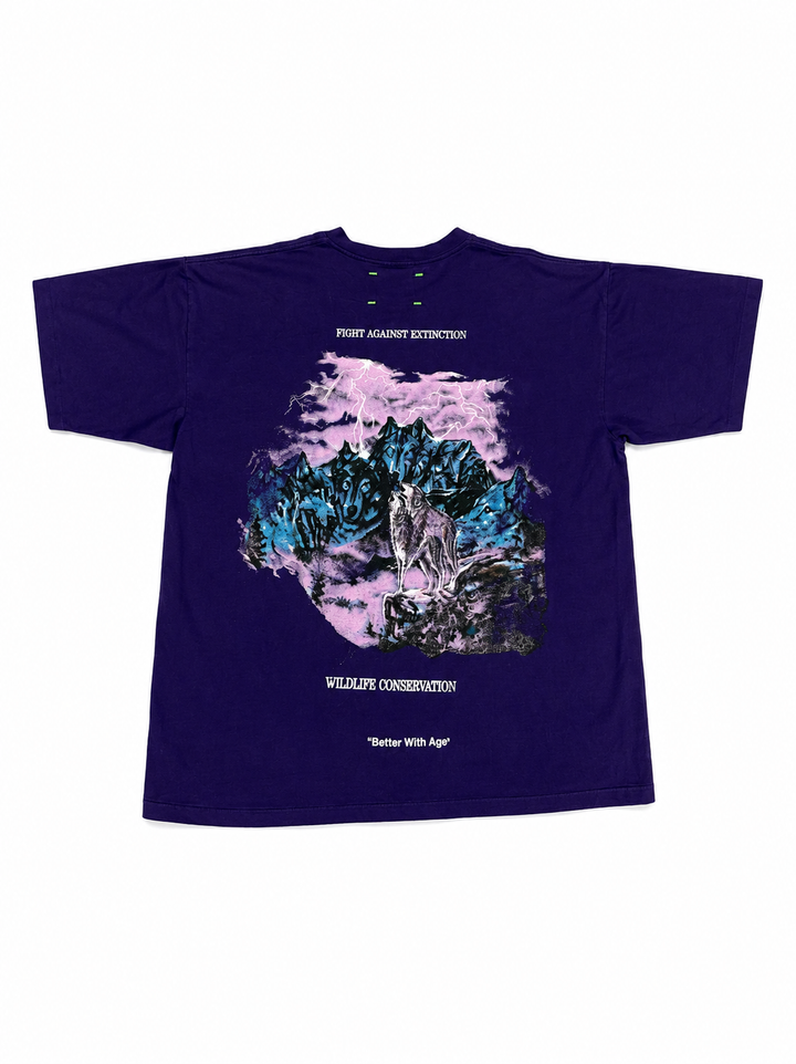 Better With Age Feral Tee Purple (XL)