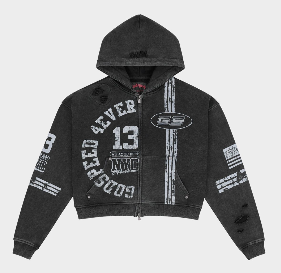 Godspeed Roadster Zip Up Black
