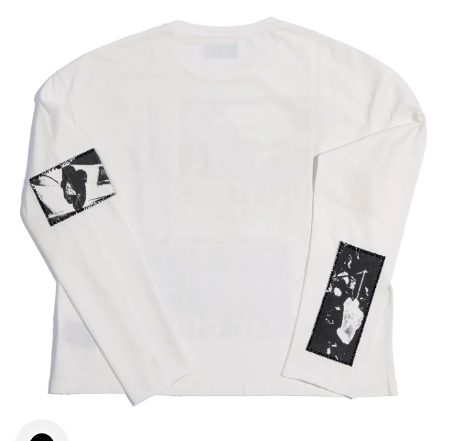Birth of a Royal Child Resonance Poster Patch Long Sleeve White