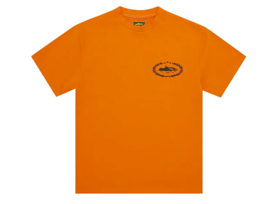 Corteiz Royale Heavyweight Tee Orange