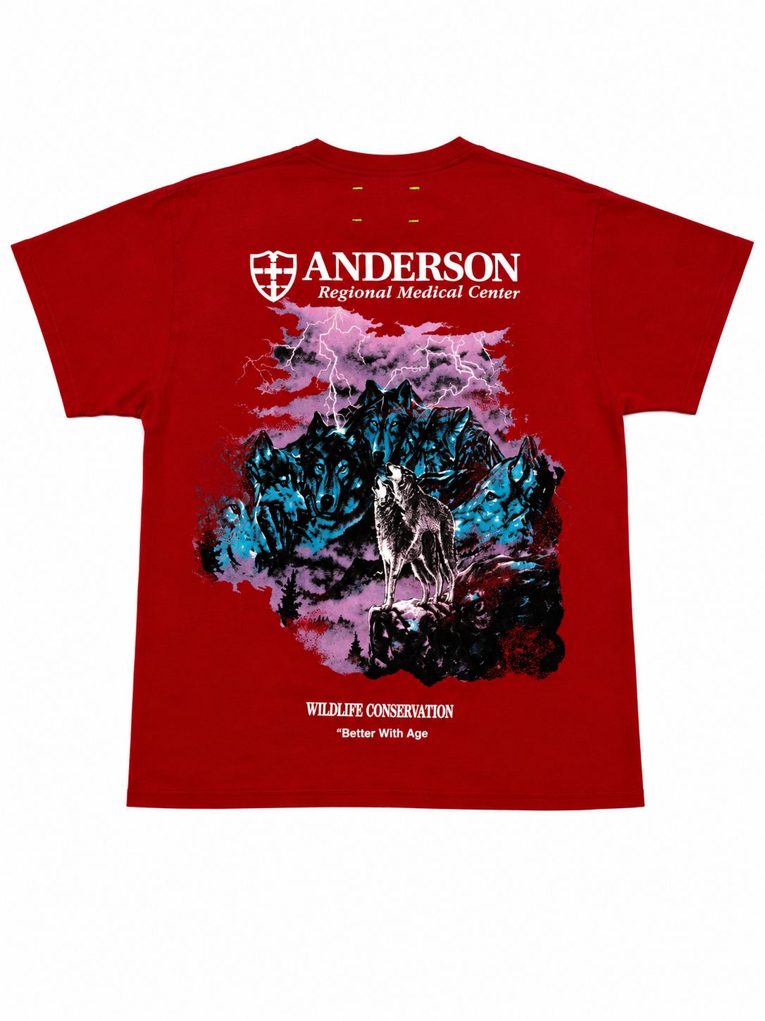 Better With Age Feral Tee Red (L)