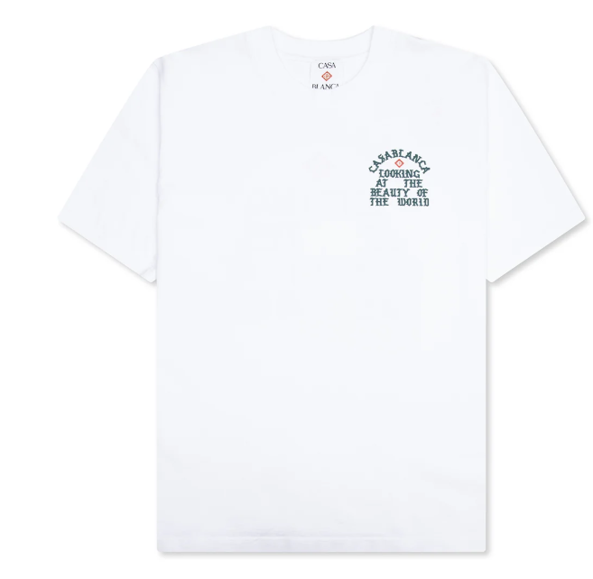 Casa blanca Beauty of the World Printed T-Shirt - White