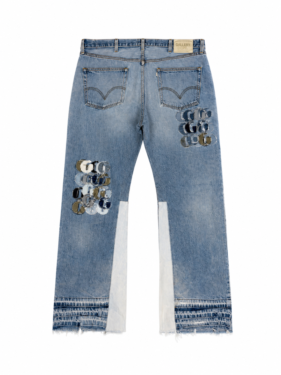Gallery G patch Jeans Flare (38)