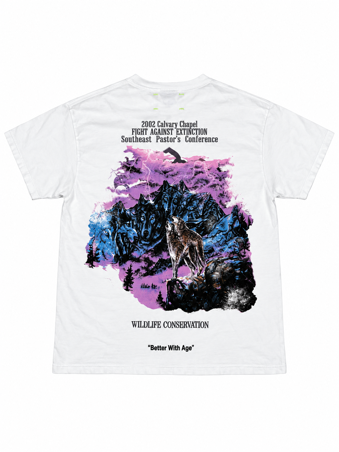 Better With Age Men's Feral T-Shirt white (M)