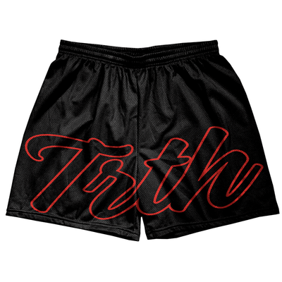 BLACK/RED TRUTH SHORTS Image
