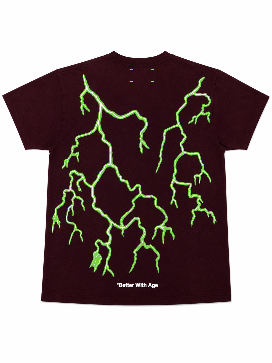 Better With Age European Thunder Tee Burgundy (L)