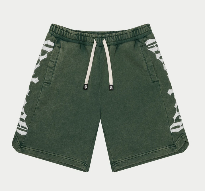 God Speed CourtSide Shorts (Green Wash)