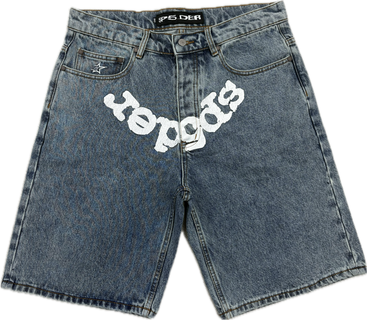 Spider OG LOGO DENIM SHORT
