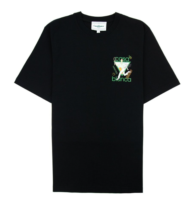 Casa Blanca Le Jeu Black Tshirt