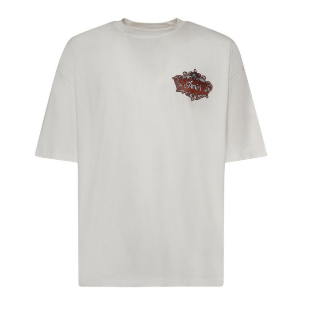 Amiri Chateau Crest Cotton T-Shirt