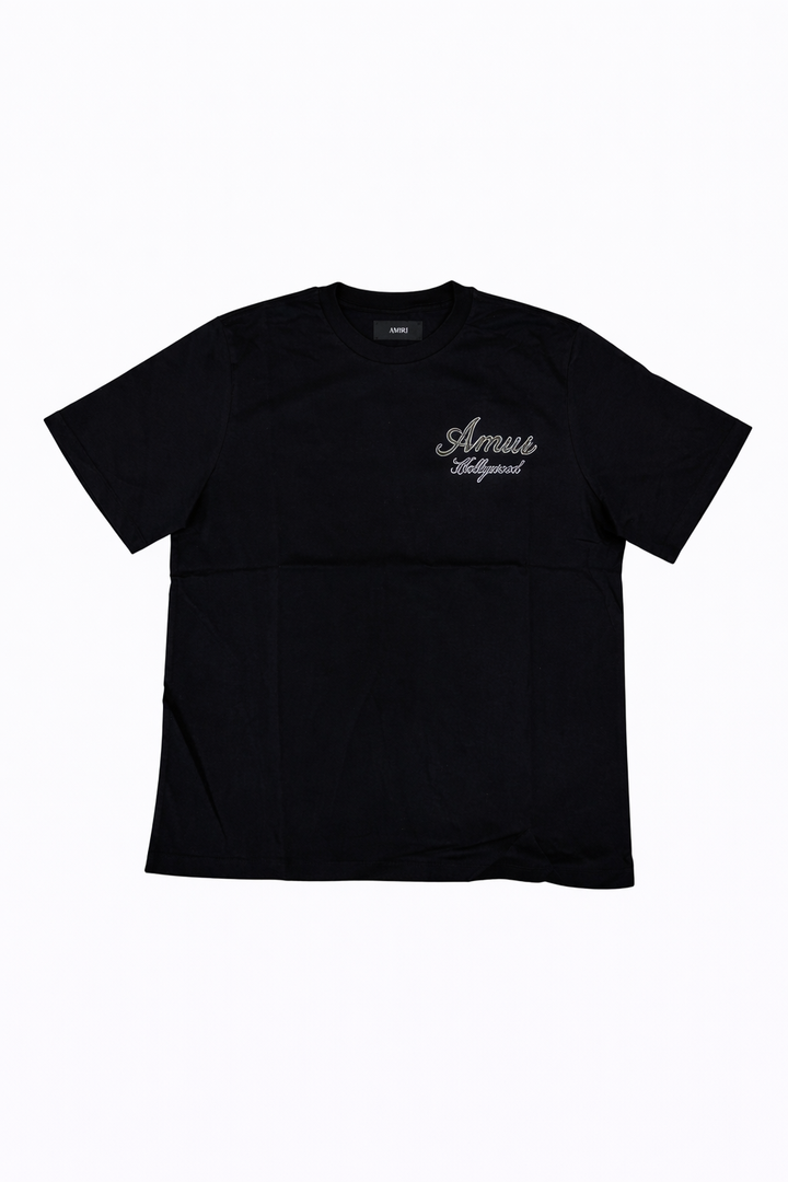 Amiri Black 'AMIRI Hollywood' T-shirt
