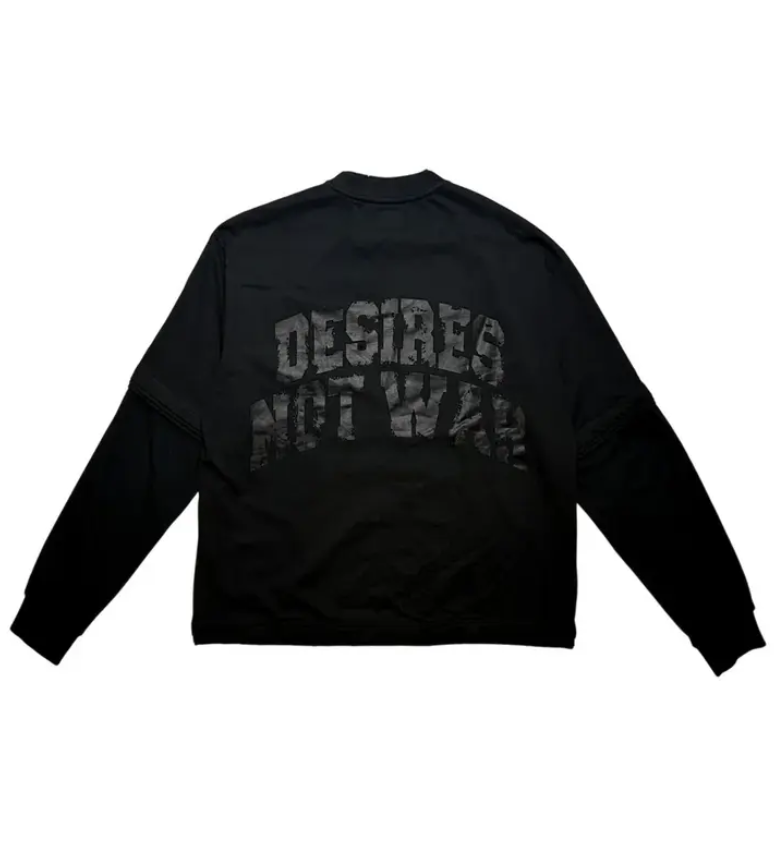 Bottega Desires War L/S Tee Black