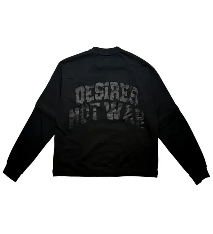 Bottega Desires War L/S Tee Black