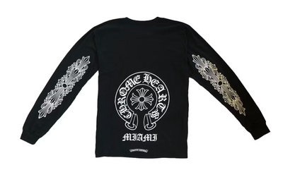 Chrome Hearts Miami Exclusive L/S T-shirt Black Image