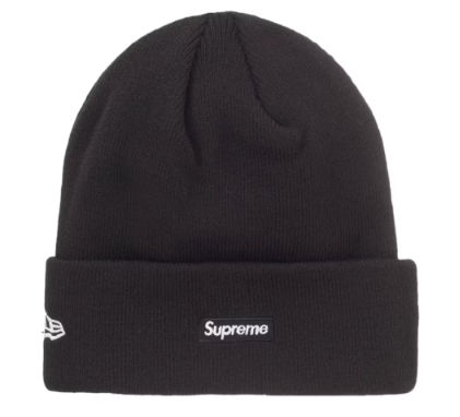 Supreme New Era S Logo Beanie Black