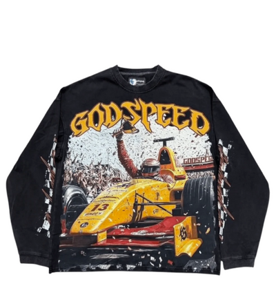 Godspeed F1 Longsleeve t-shirt BLACK Image