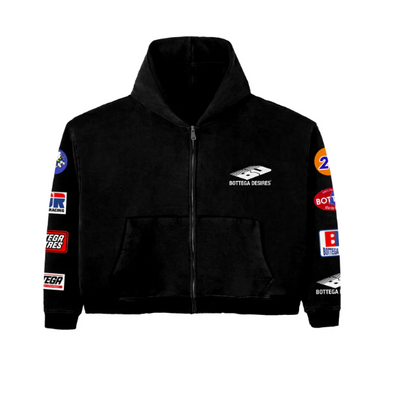 Bottega Desires Patch Jacket Black Image