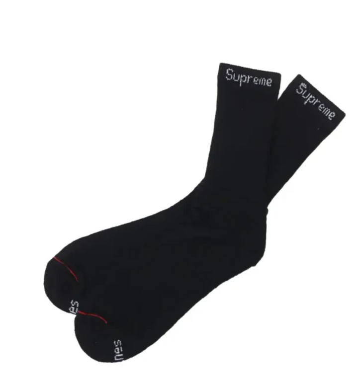 Supreme Socks Black