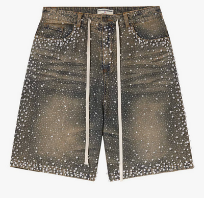 Vale Rainstorm Mid Wash Jorts Image