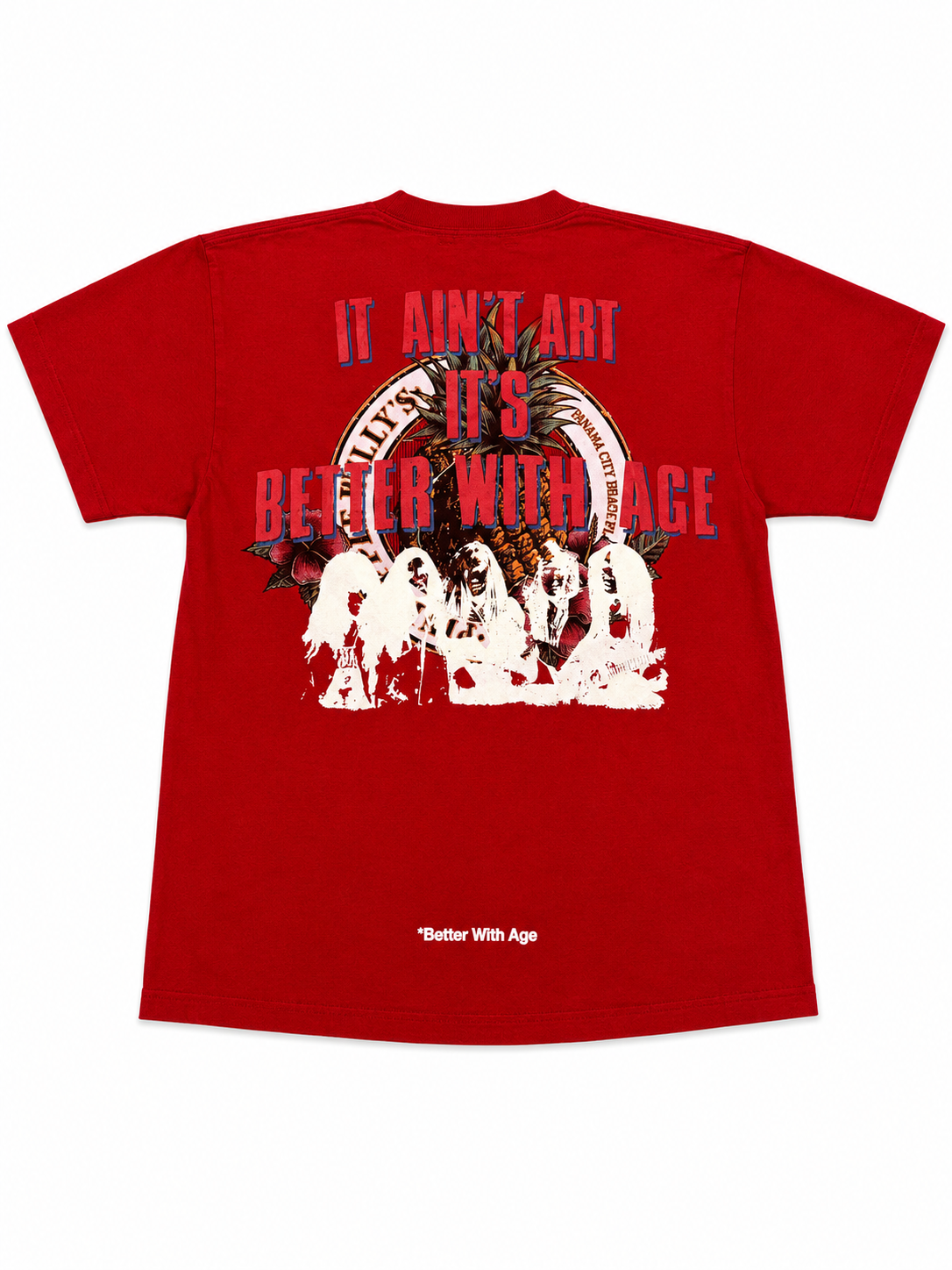 Better With Age Mush Tee RED (M)
