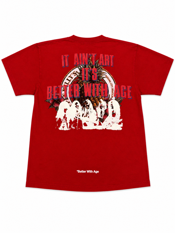 Better With Age Mush Tee RED (M)
