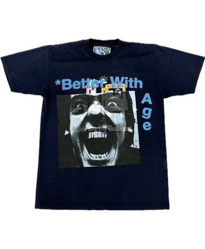 Better With Age- The Fake Tee Navy blue Image