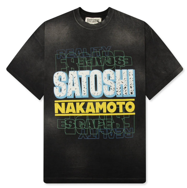 Satoshi Nakamoto Escape Reality Tee