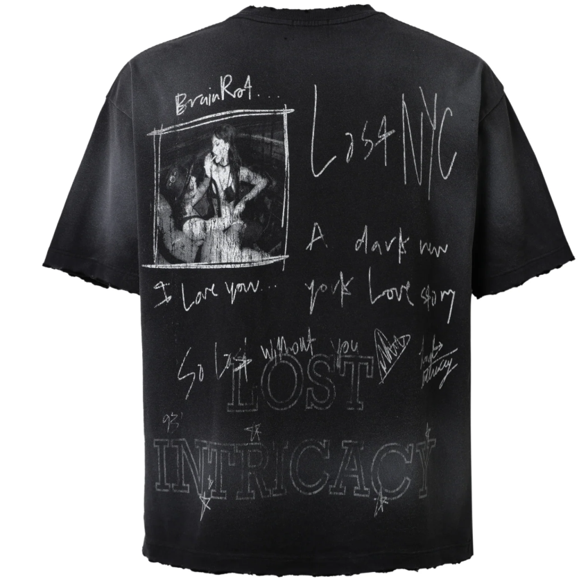Lost Intricacy 'Brain Rot' Black Tee