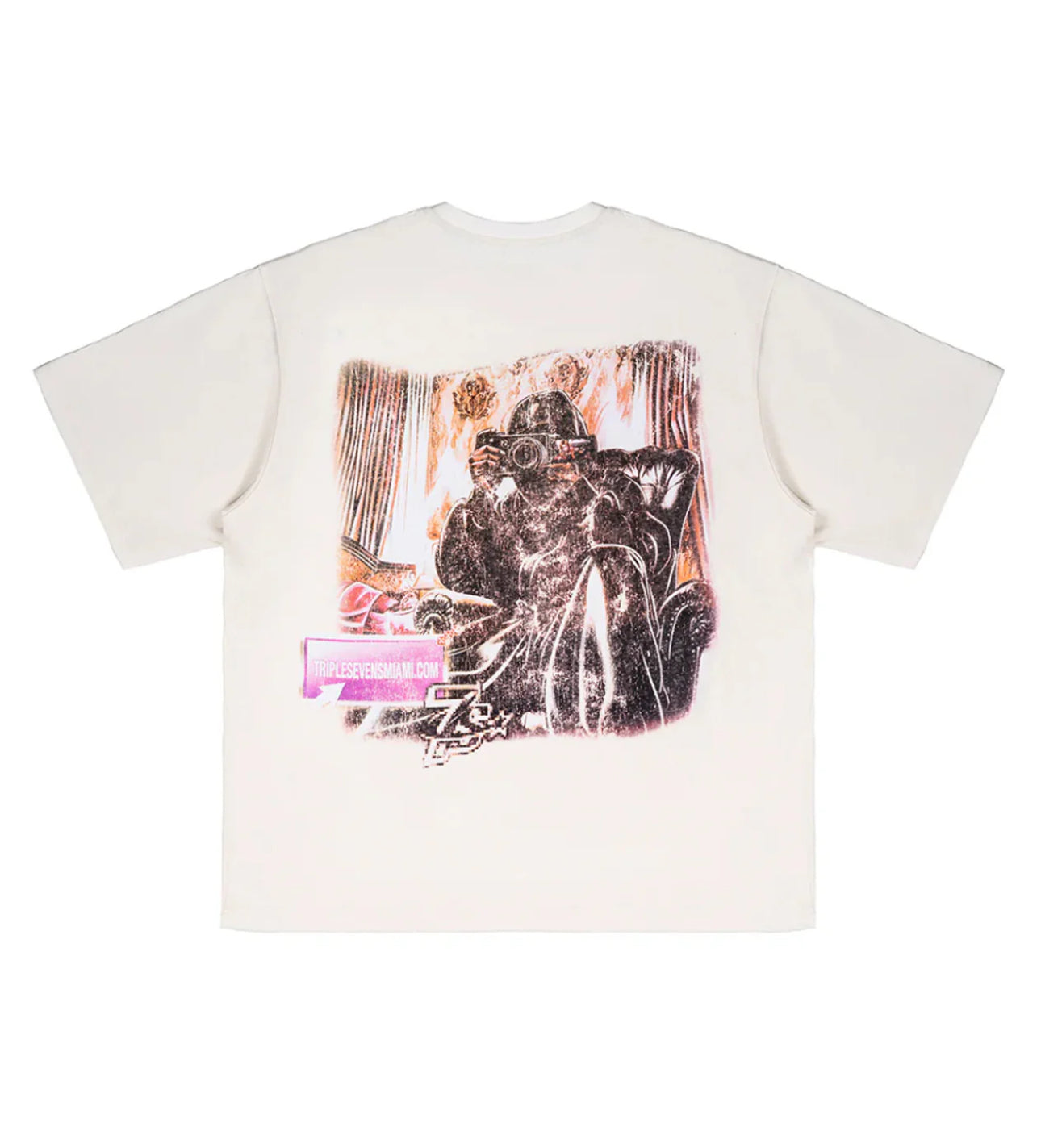 Triple Sevens Filmstar Tee White