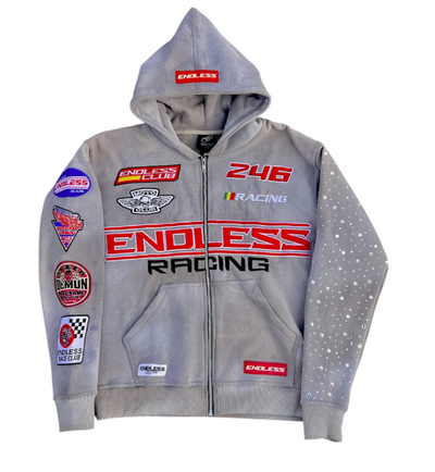 Asphalt Gray Pit Crew Jacket Image
