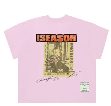 HMDD Hidden Season Tee Pink