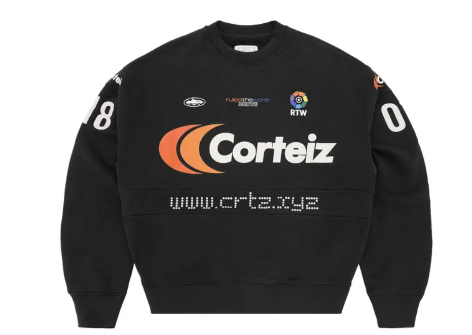 Corteiz Sponsors Crewneck 'Black'