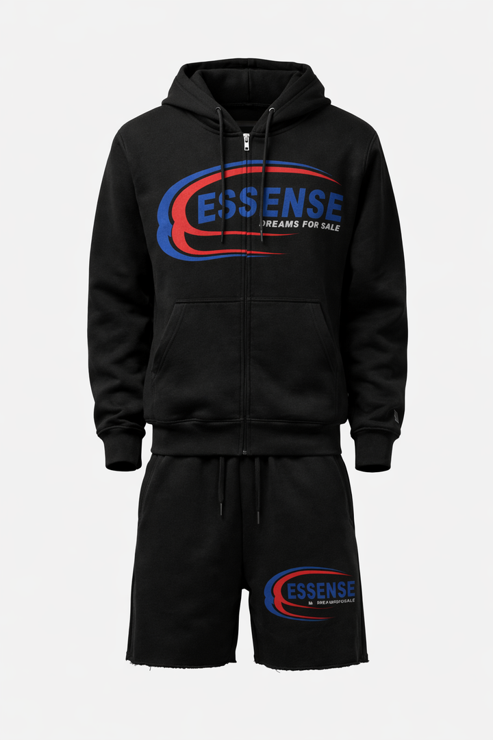 Essense Gallery Black Dreams Sweat Suit Set