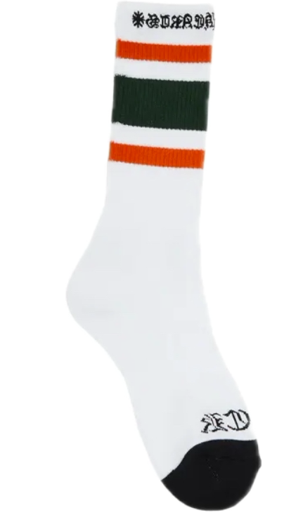 Chrome Hearts Miami Socks Green/Orange