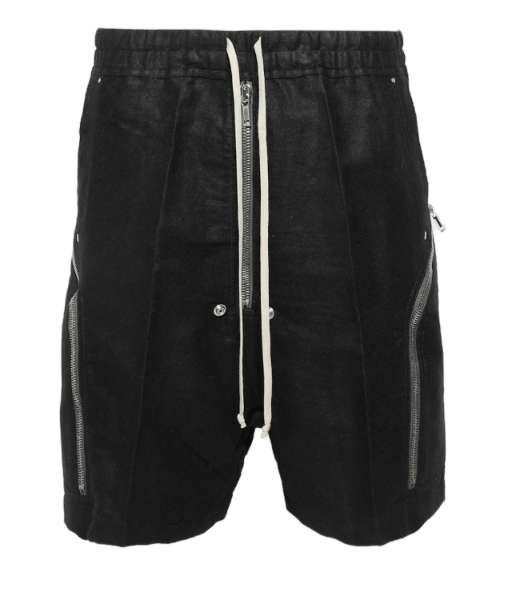 Rick Owens Heizer Woven Shorts Black