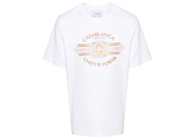 Casablanca Unity Is Power T-shirt White/Multicolor