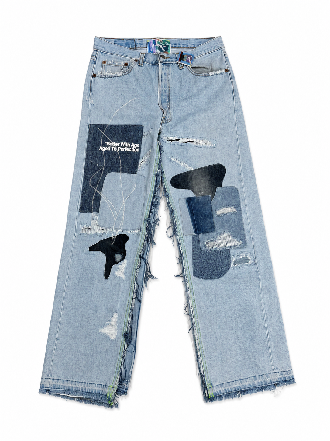 BETTER WITH AGE STERLING REPAIR JEANS (32)